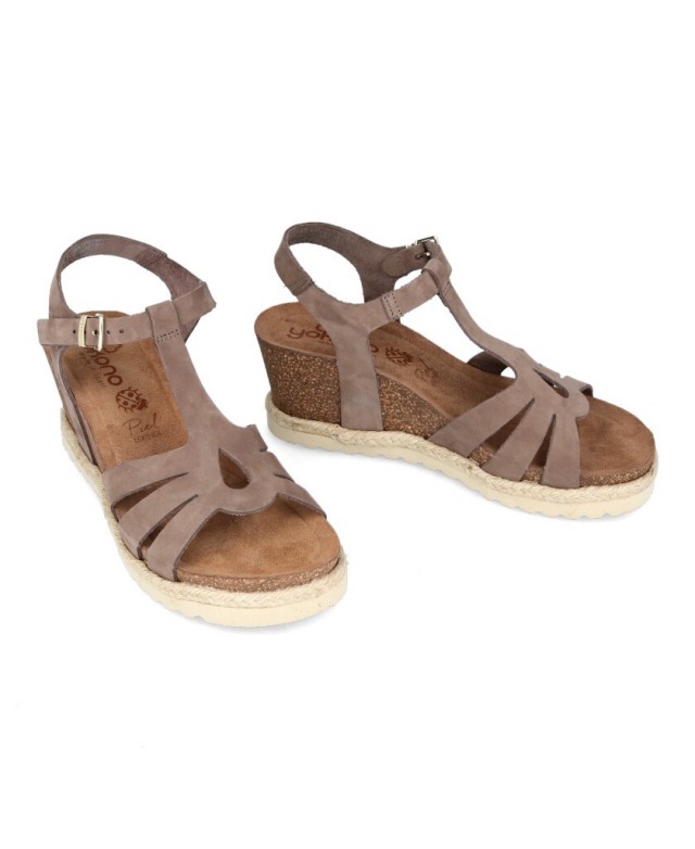 Sandalias C Modas De Piel Yokono Rota Para Mujer