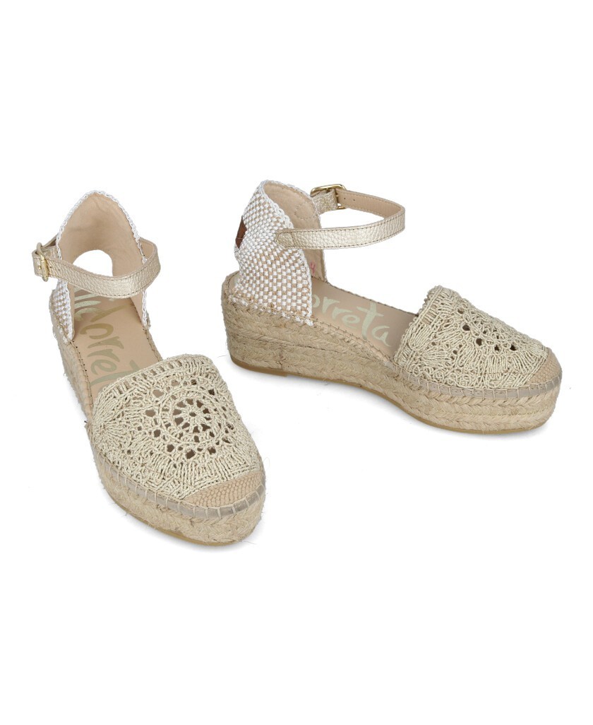 Vidorreta Crochet Dama 07100 CR Espadrilles For Women