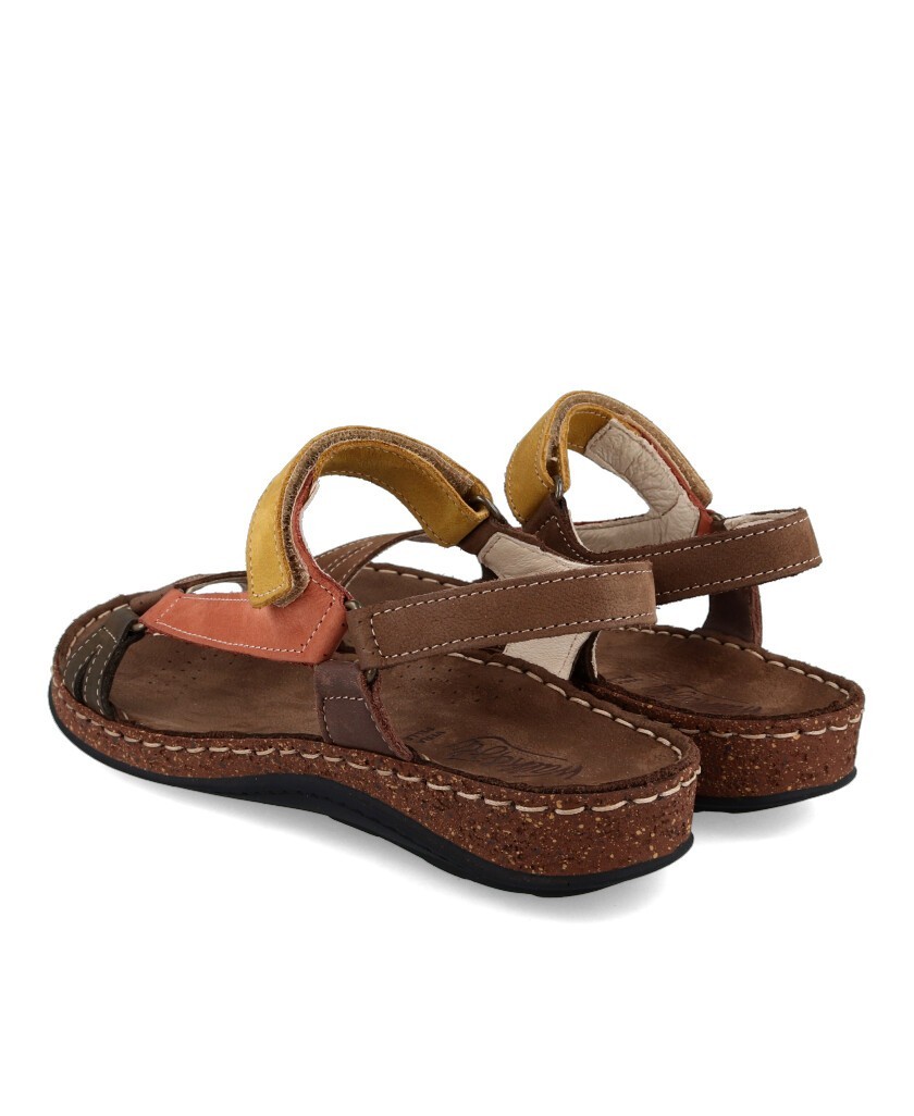 Sandalias Planas Walk Fly Amelia 3861 46200 Para Mujer