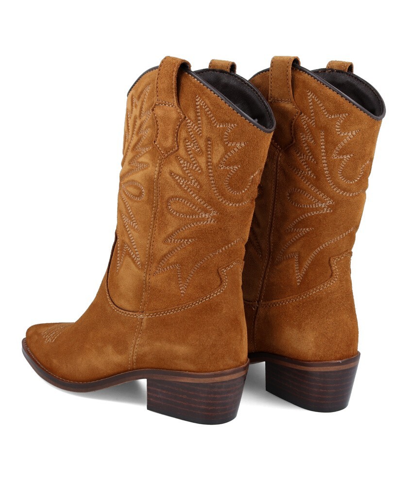 Botas Camperas Piel Serraje Catchalot Classic Para Mujer