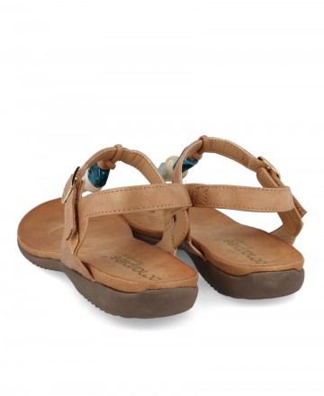 Sandalias con abalorios Amarpies ABZ28689