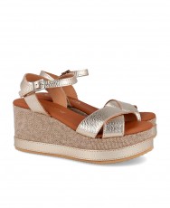 Metallic wedge sandals Catchalot 5736 Metallic wedge sandals Catchalot 5736