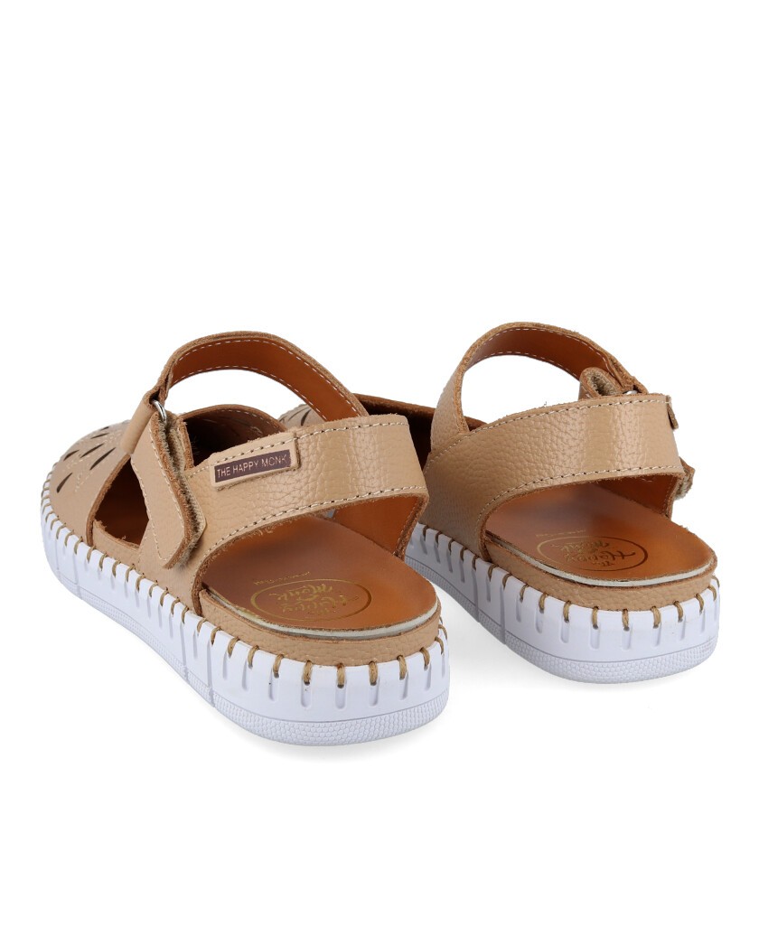 Semi open sandal Happy Monk Creta-018