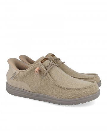 Skechers Slip-Ins Relaxed Fit Canvas Loafers