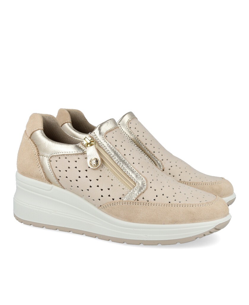 Imac 755860 7107/013 wedge sneakers