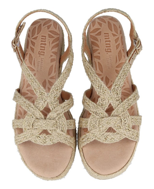 Mustang 51261 platform sandal