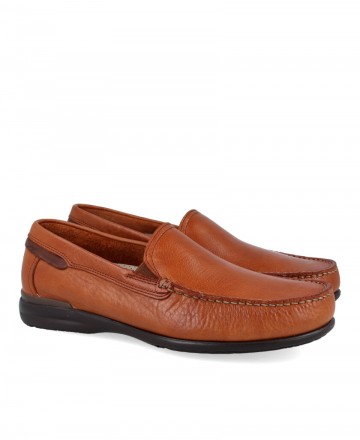 Leather moccasins for man Fluchos Orion 8682