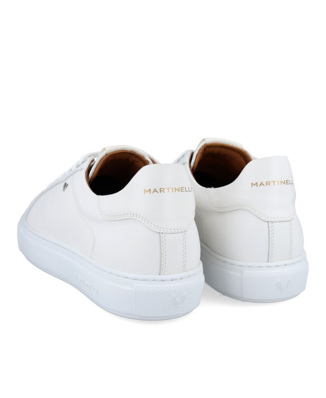 pZapatos para hombre en color blanco Caracteristicas con cordones altura de piso 2 cm zapato de estilo casual suela de goma ter