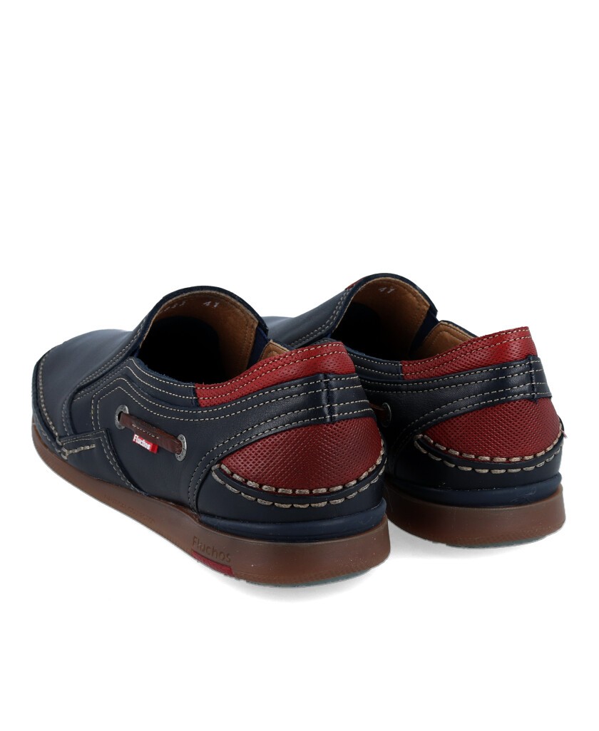 Mocasines azules clásicos Fluchos Mariner F9883