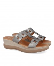 Metallic spade sandals Catchalot 24128