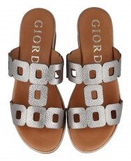 Sandalias de pala metalizadas Catchalot 24128