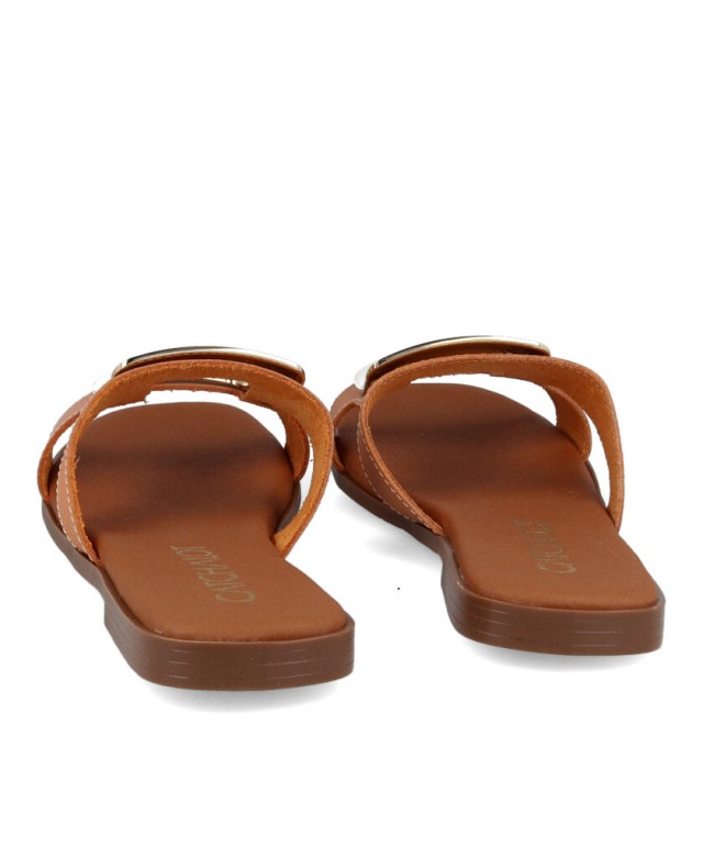 Sandalias planas de piel Catchalot 5565