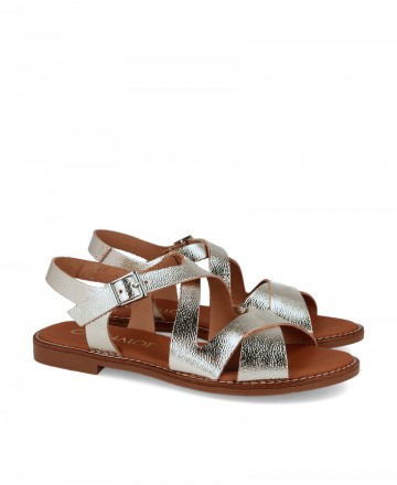 Sandalias romanas metalizadas Catchalot 5572