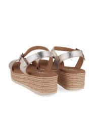 Sandalia metalizada con plataforma Catchalot 5700 Sandalia metalizada con plataforma Catchalot 5700