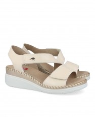 Sandalias con cuña Fluchos Leza F2137 Dore