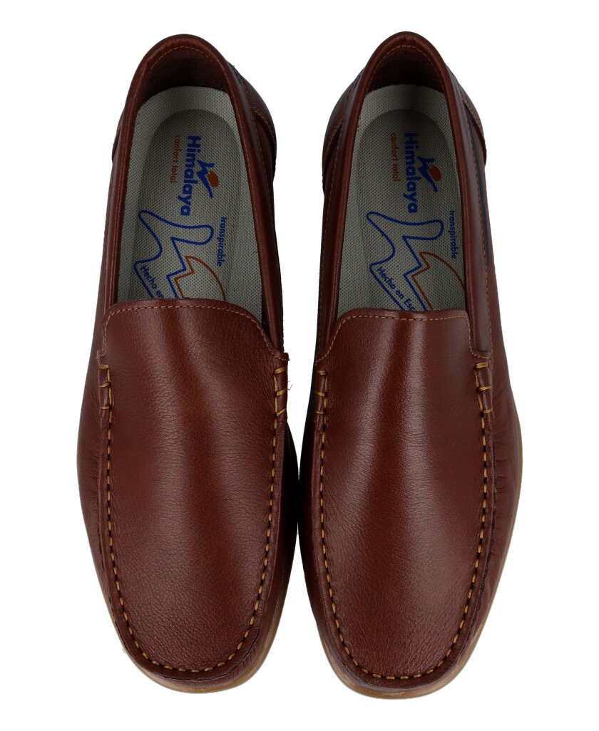 Mocasines de piel color marrón Himalaya 2198-PI