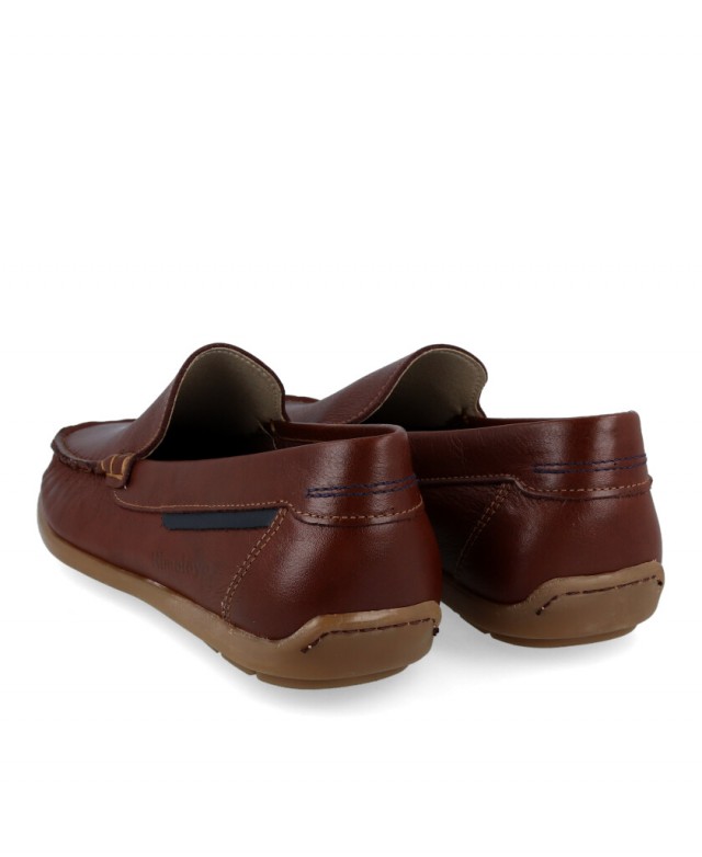 Mocasines de piel color marrón Himalaya 2198-PI Mocasines de piel color marrón Himalaya 2198-PI