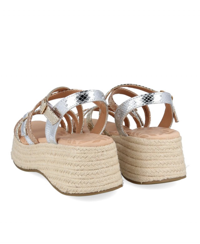 Sandalias de tiras metalizadas Mustang Giogia 59897