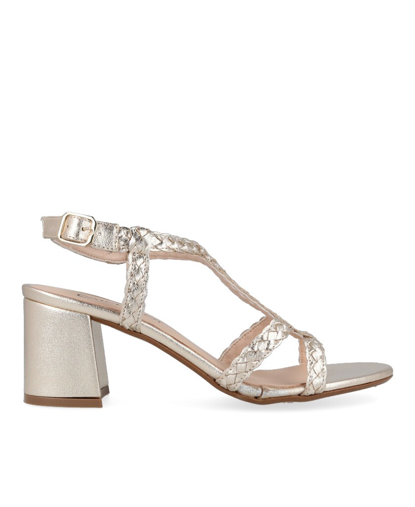 Patricia Miller Lavanda 6768 braided sandals
