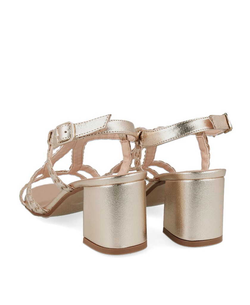 Patricia Miller Lavanda 6768 braided sandals