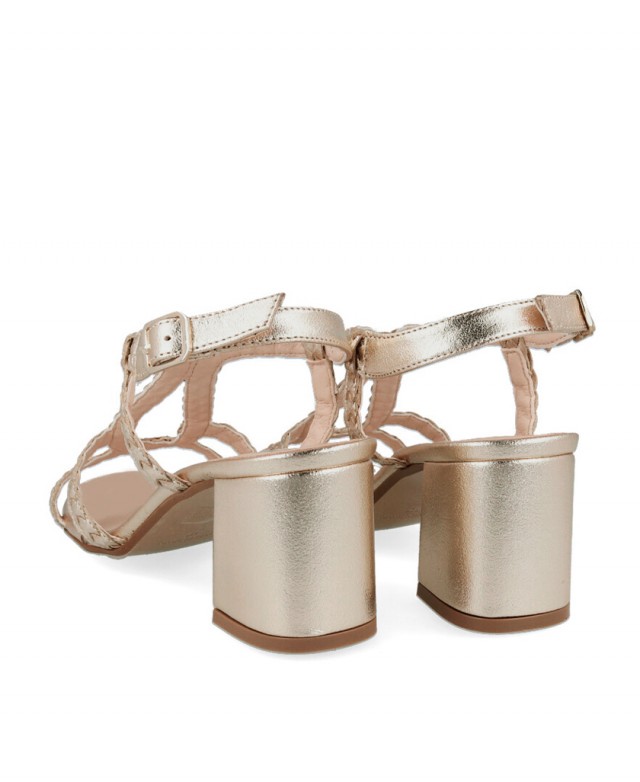 Patricia Miller Lavanda 6768 braided sandals