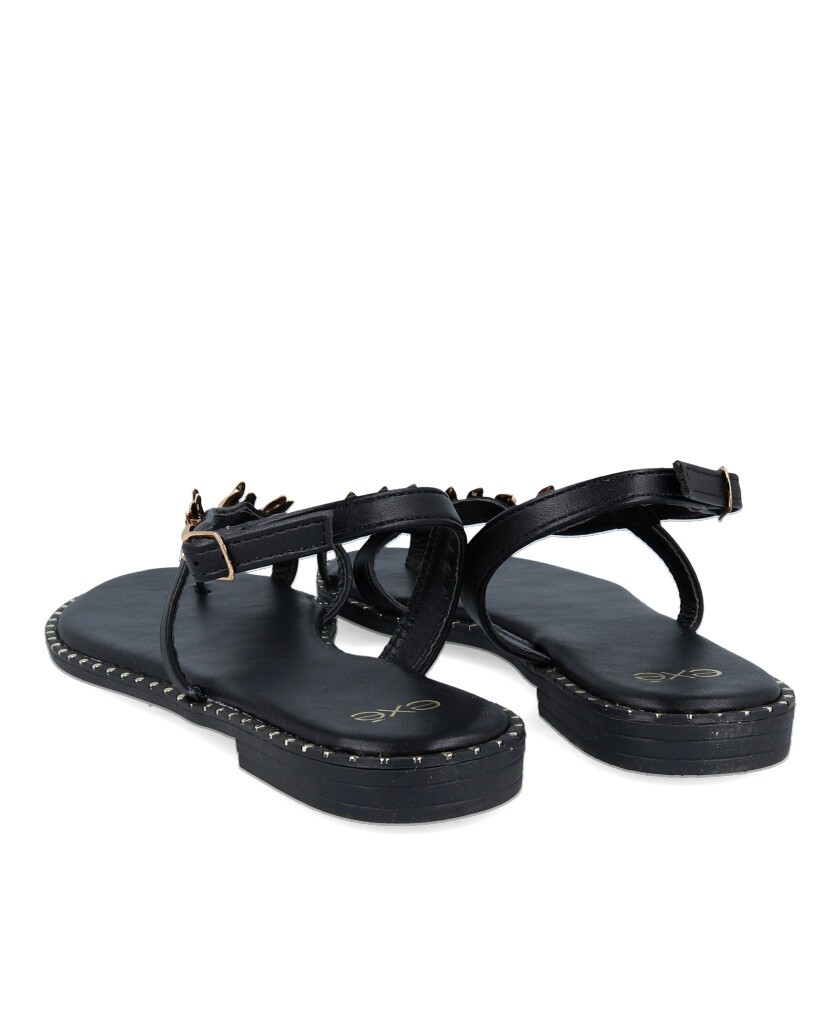 Sandalia plana de dedo para mujer Exé P4015-9