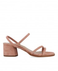 Bryan 2614 pink low heel shoe