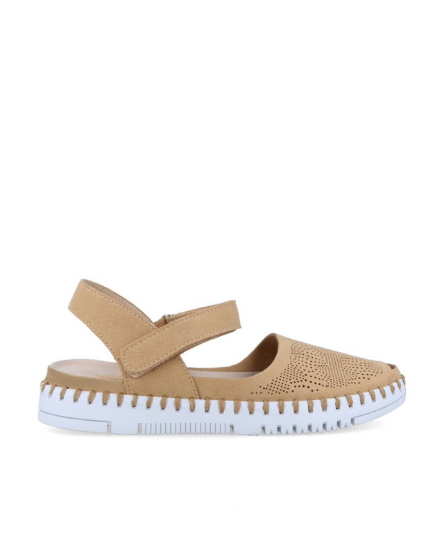 Sandalias troqueladas mujer Walk And Fly 10001