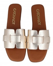 Catchalot 5550 metallic flat sandals Catchalot 5550 metallic flat sandals