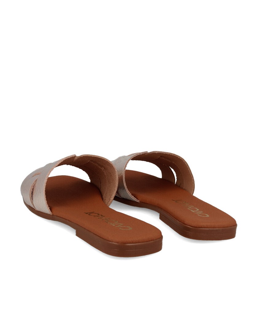 Sandalias planas metalizadas Catchalot 5550