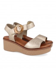 Dorking Nido D9450 metallic heeled sandal Dorking Nido D9450 metallic heeled sandal