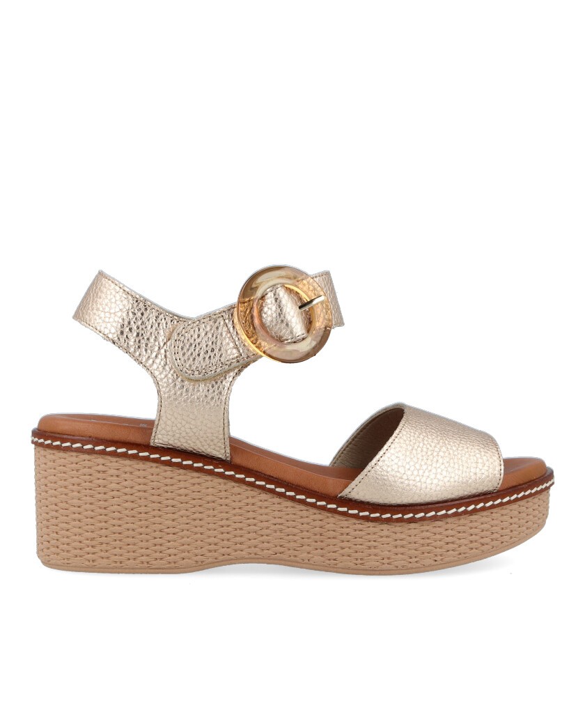 Dorking Nido D9450 metallic heeled sandal