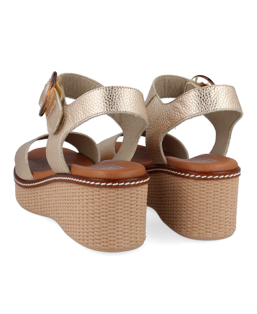 Dorking Nido D9450 metallic heeled sandal