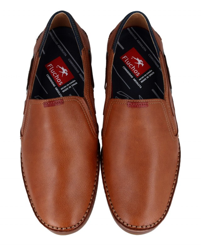 Fluchos Mariner F9883 classic brown loafers