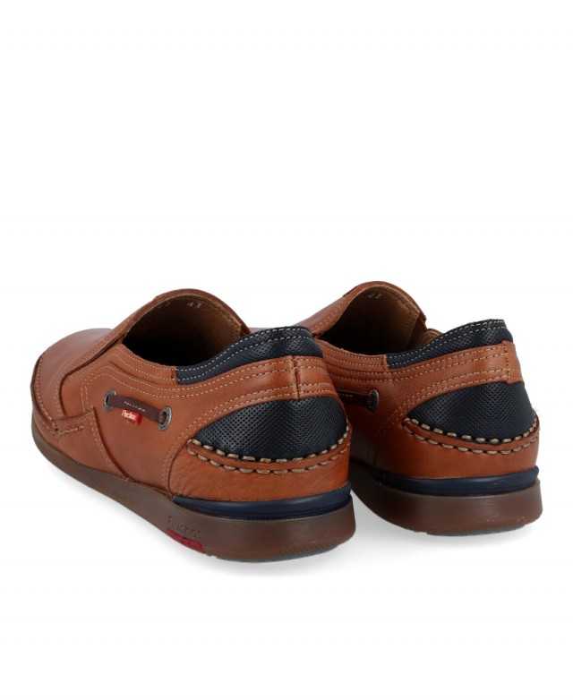 Mocasines clásicos marrones Fluchos Mariner F9883