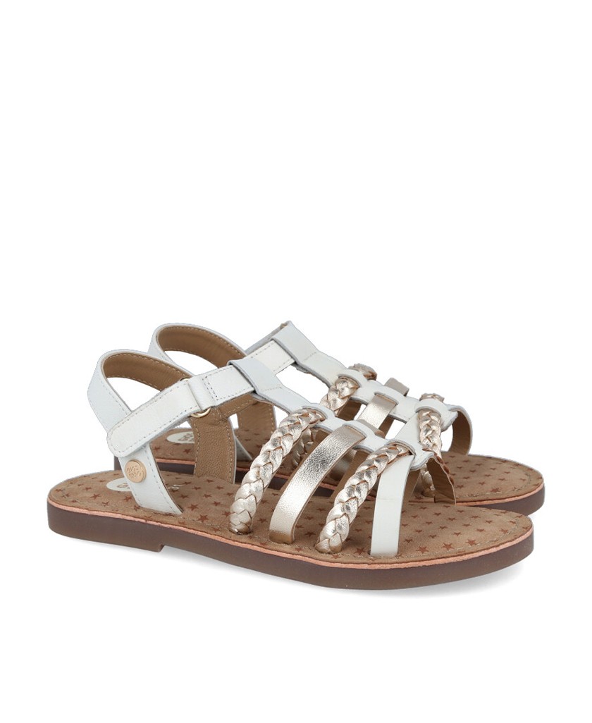 Gioseppo Poysippi 75334-P braided sandal