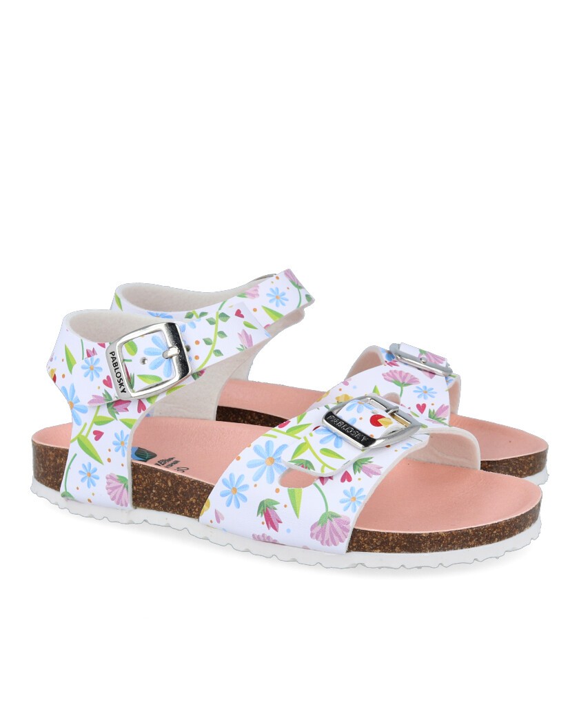 Pablosky Bio 439604 buckle sandals