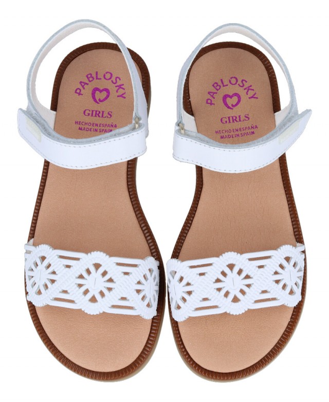 Sandals with velcro fastener Pablosky Mary 437900
