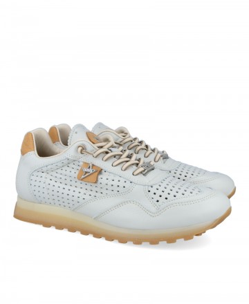 White men's sneakers Cetti C-848