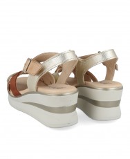 Multicolor wedge sandal Pitillos 10360