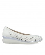 Zapato blanco de salón para mujer Pitillos 10372
