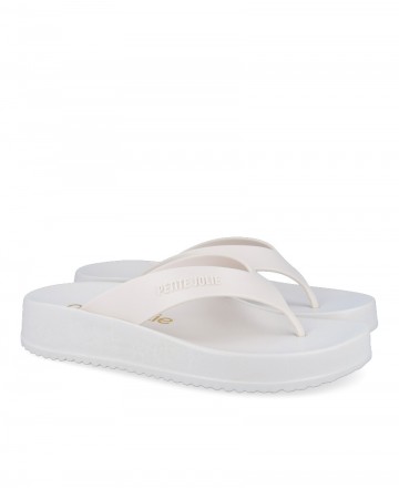 Chanclas blancas Petite Jolie Basic PJ6818