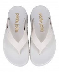White flip flops Petite Jolie Basic PJ6818 White flip flops Petite Jolie Basic PJ6818