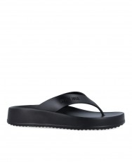 Sandalias goma negras Basic Petite Jolie PJ6818 Sandalias goma negras Basic Petite Jolie PJ6818