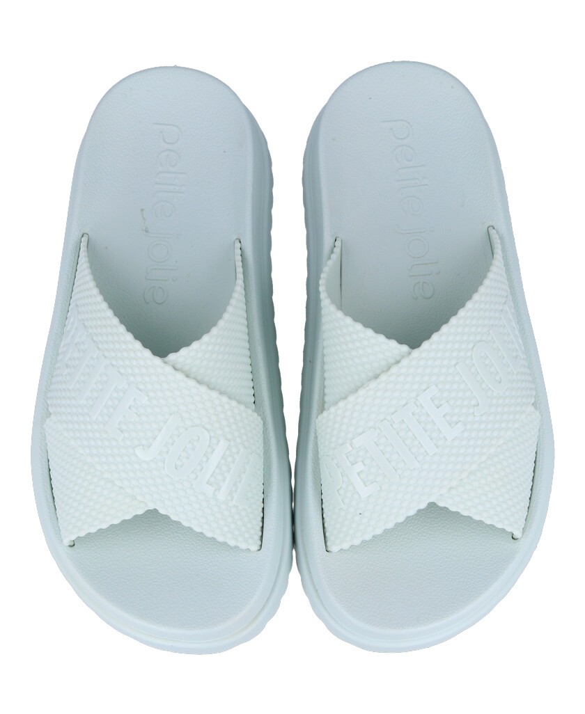 Petite Jolie 6812II Water Green Casual Slide Sandal