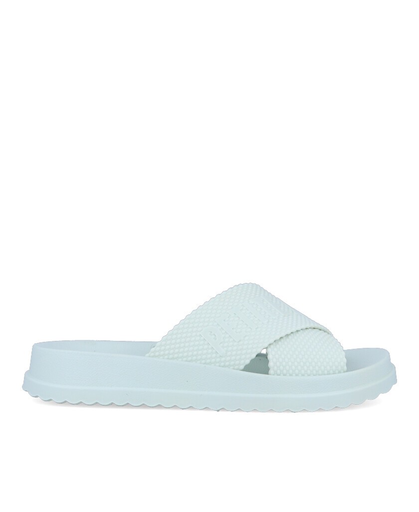 Petite Jolie 6812II Water Green Casual Slide Sandal