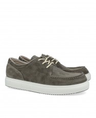 Imac 752510 Khaki Suede Leather Casual Shoe