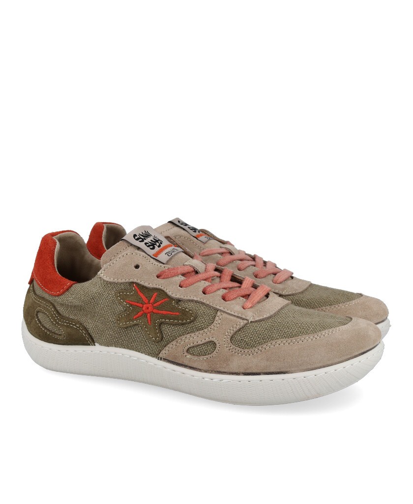 Beige Sunni Sabbi Ontake 008 Respectful Sneakers
