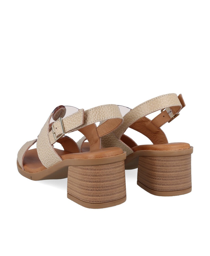 Catchalot 54164 beige low-heeled sandals