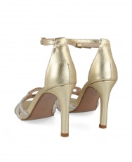 Exé Rebeca 358 Metallic High Heel Sandal